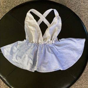 Forever 21 striped blouse (worn once)